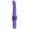 Pretty Love Gode avec poussée Pazuzu 15 x 3.5 cm Violet